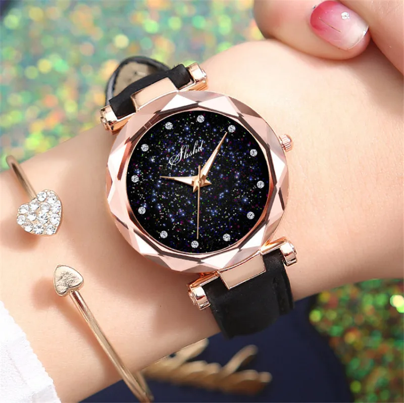 WJ-9378 Chinese Cheap Wholesale Factory Red Quartz Watches Leather Ladies Quartz Watch