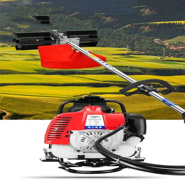 Multifunctional four stroke knapsack gasoline weeding machine wholesale