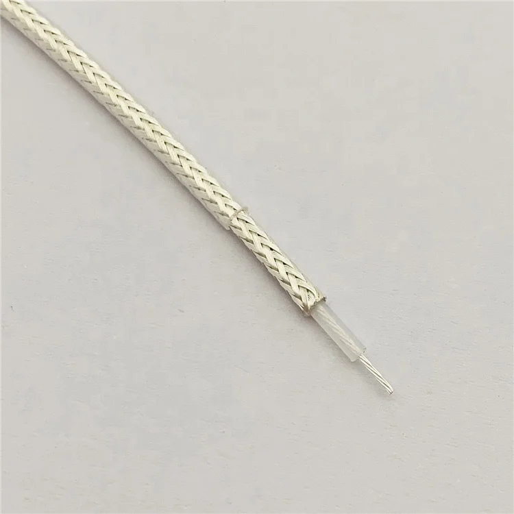 
High humidity RF coaxial line RG1.13 RG178 RG316 RG142 RG400 50 ohm high temperature silver plating Communication Cable 