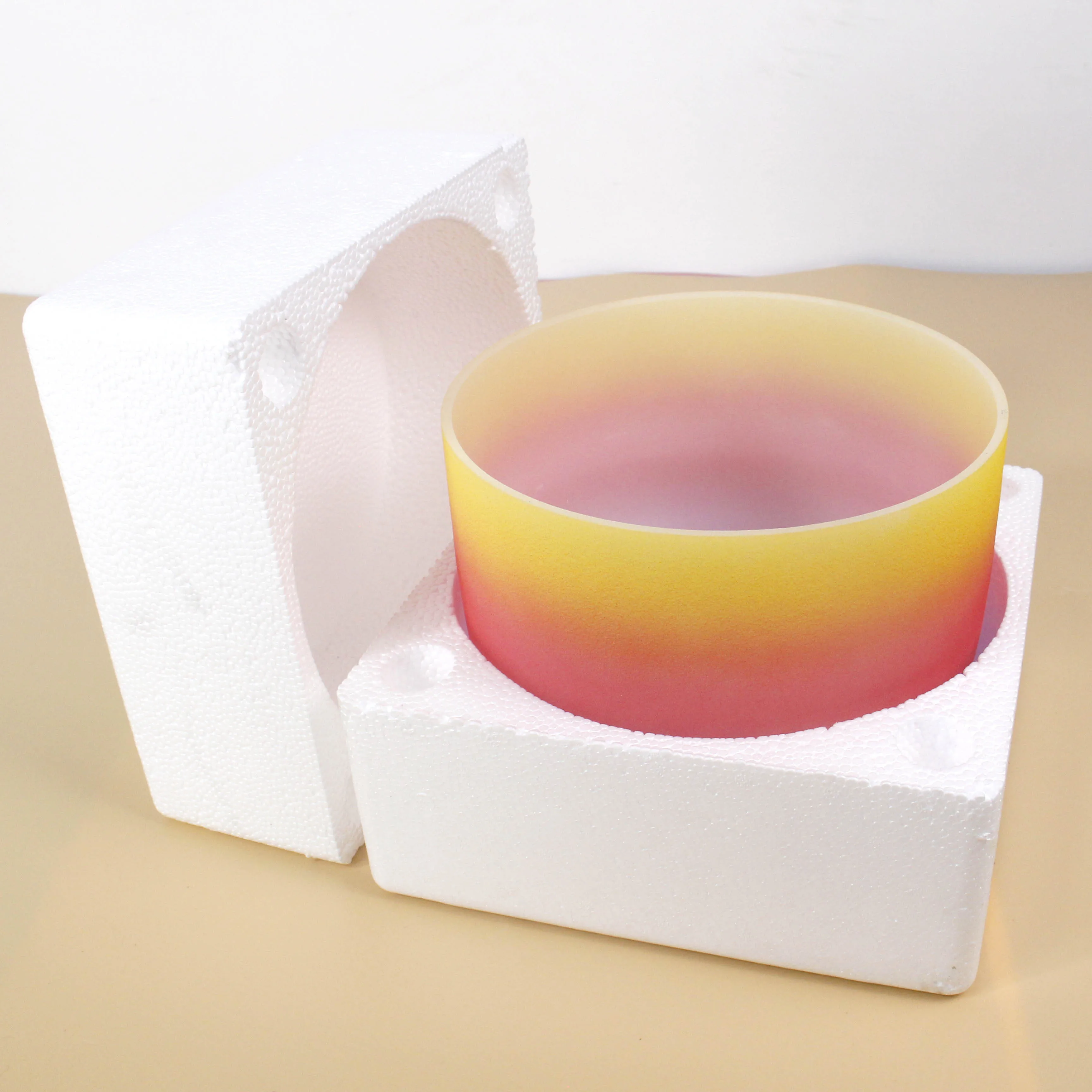 SIHE manufacture  White Quartz Crystal Singing Bowl Sound Healing And Medit Singing Bowl Set