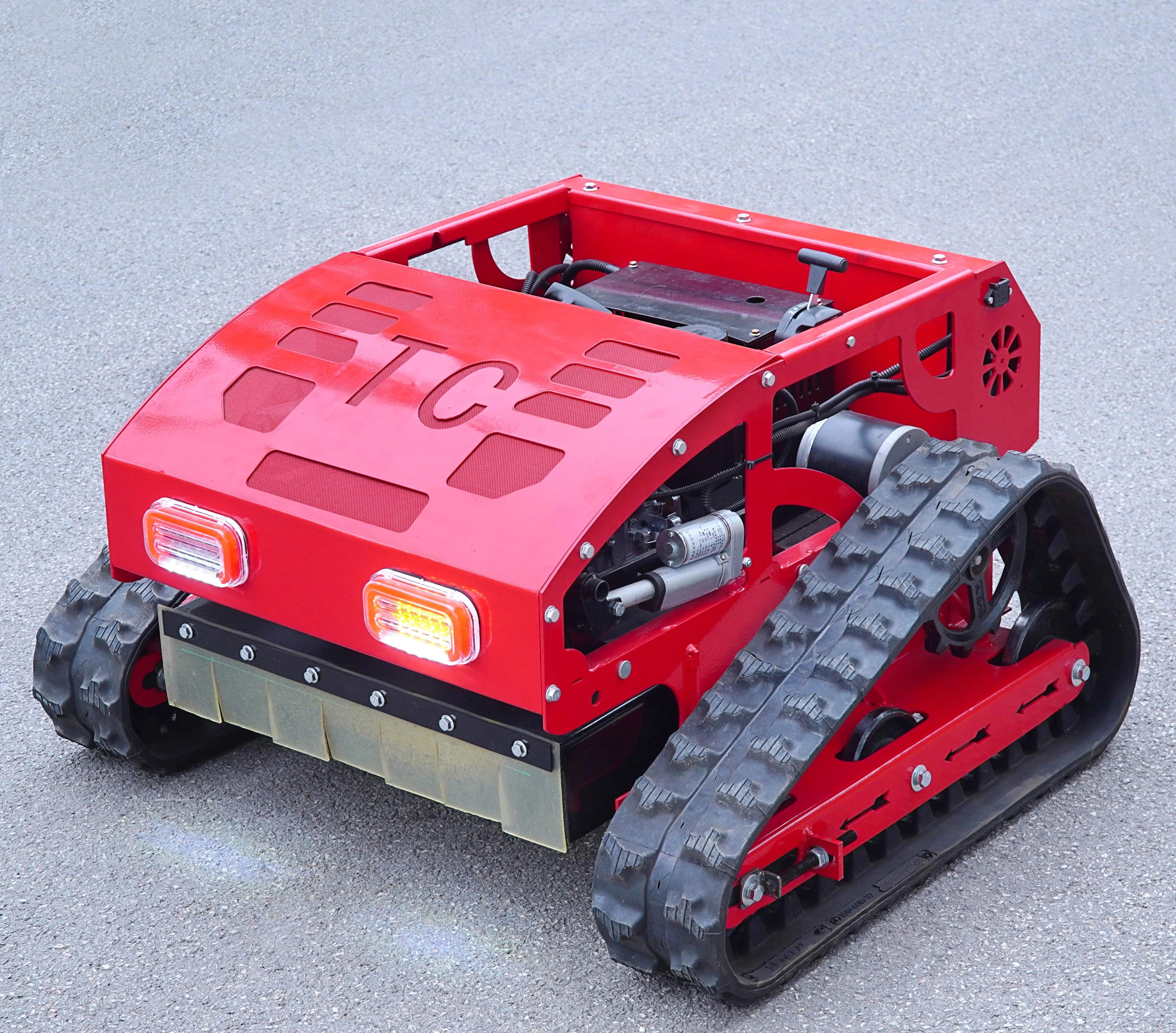 High-Quality Agricultural Electric Remote Control 360-Degree Rotary  Lawn Mower Garden Gasoline Mower