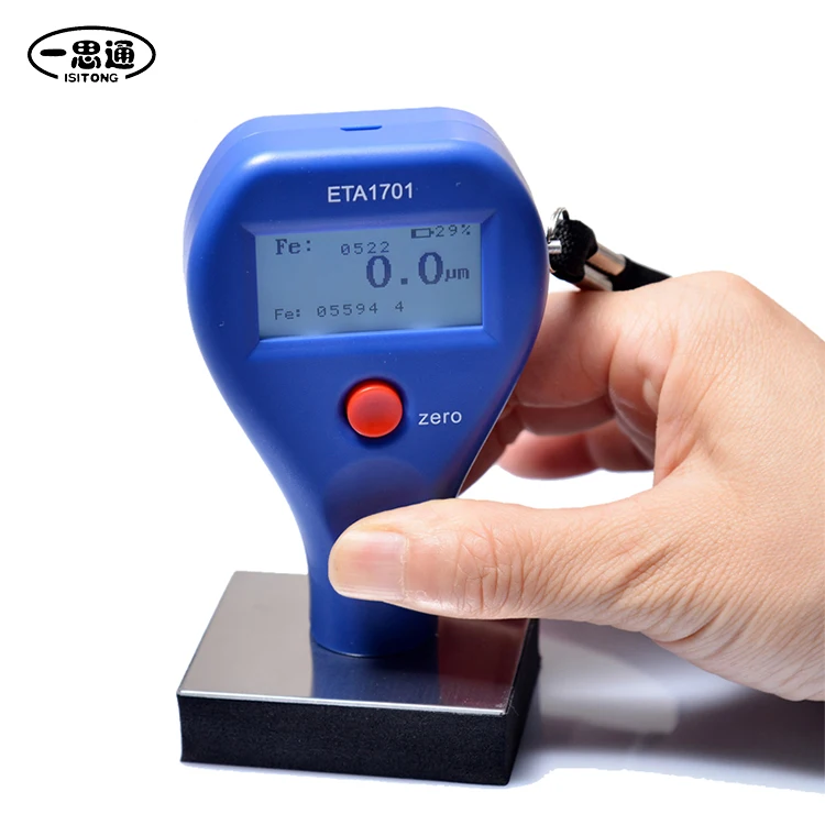 Wholesale 0~1000um Measuring Range Digital Galvanized Coating Thickness Gauge Price
