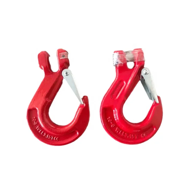 G80 Clevis Sling Hook With Safety Latch