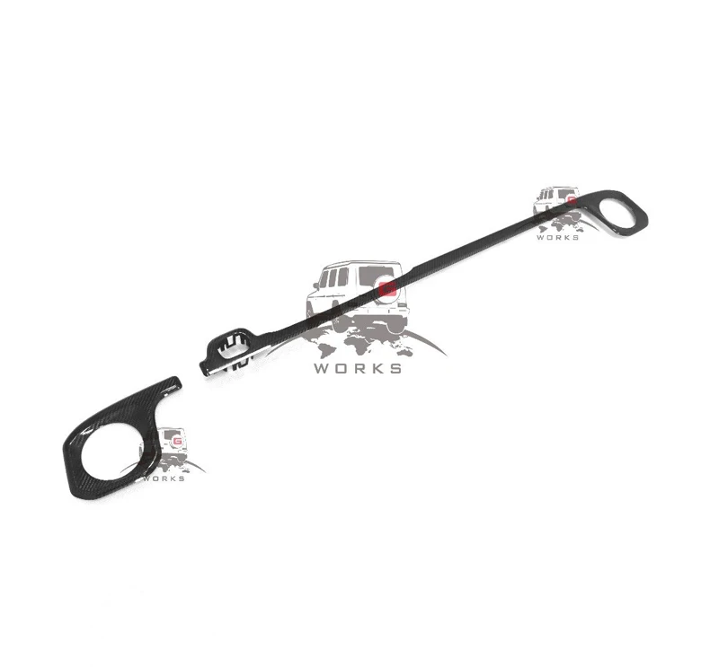 G-class Instrument Panel Decoration for W463a G63 G500 Car Interior Dry Carbon Fiber Trim Parts Right Hand Drive Car