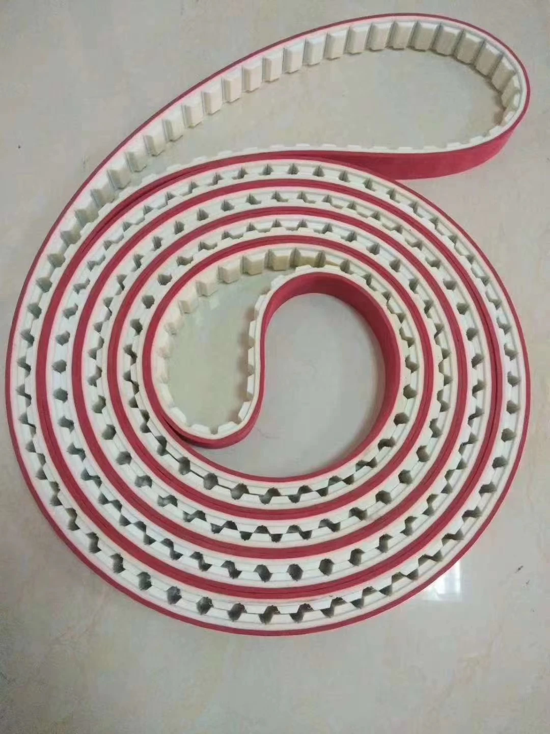 PU Timing belt distribution belt 50AT10-5180+3PU for Bottero glass machinery