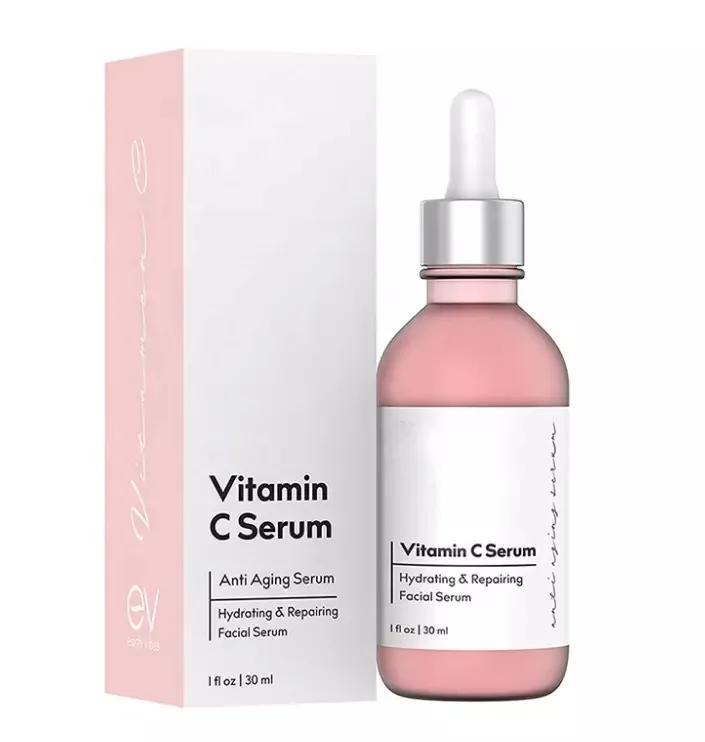 Private label hot spot hyaluronic acid facial skin care vitamin c face serum whitening natural organic vitamin c essence
