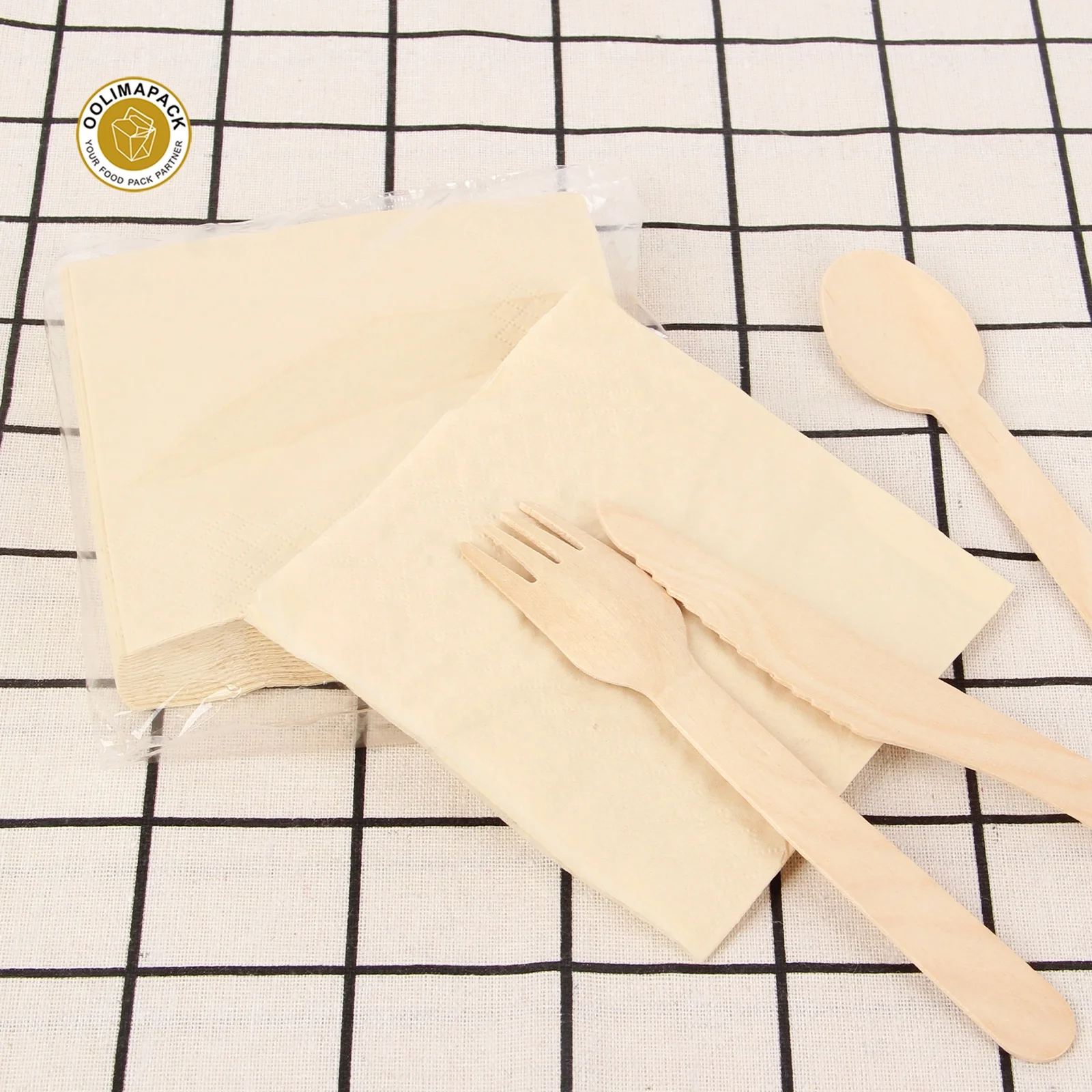 Custom logo printing Recycled Party Napkins Wholesale 2ply Paper Napkin