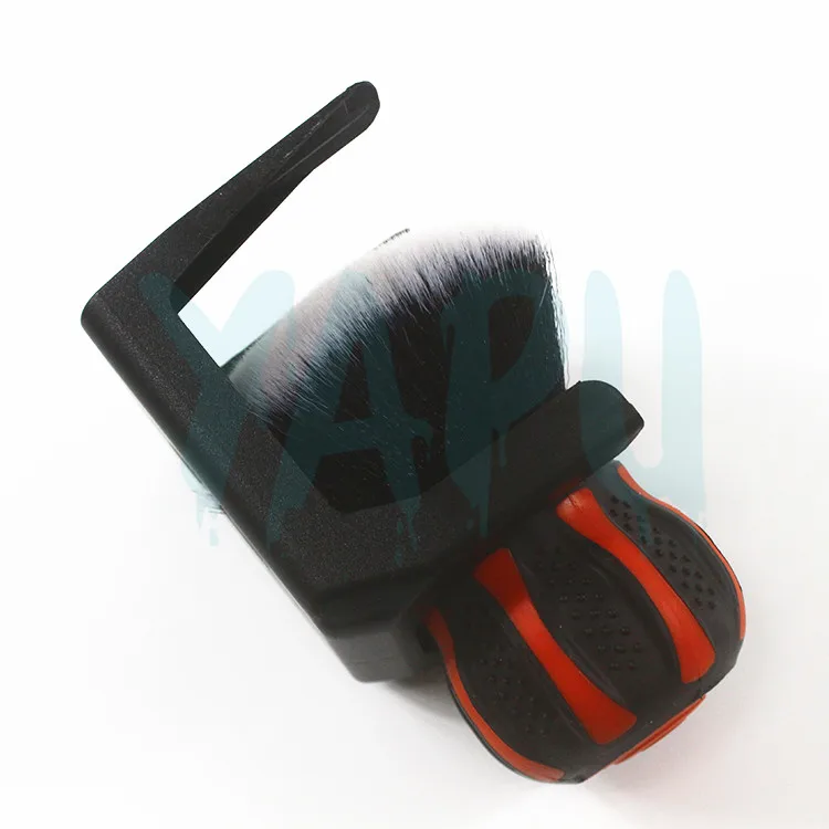 Yep Ultra Soft Bristle Round Ball Head Detailing Brush Curveball Interior Car Cleaning Brush Ball Car Brush With Rack