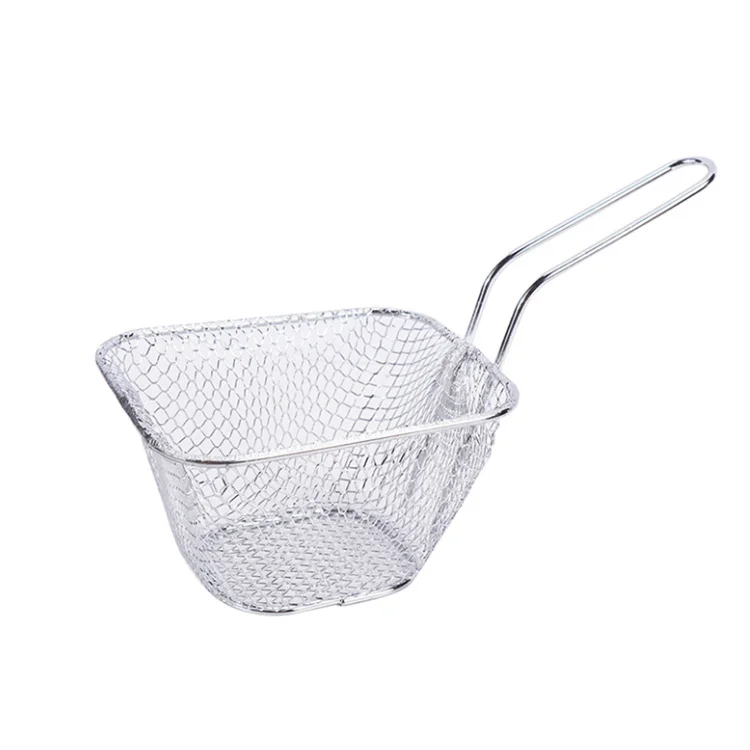 Kitchen Cooking fried wings french fries baskets Square Fry Basket