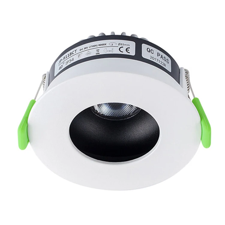 Круглая утапливаемая Совок светодиодные светильники Светодиодная лампа 1 Вт 8 Вт 9 Вт 11 Вт точечного светильника Cob алюминий штукатурка в локальный светильник
