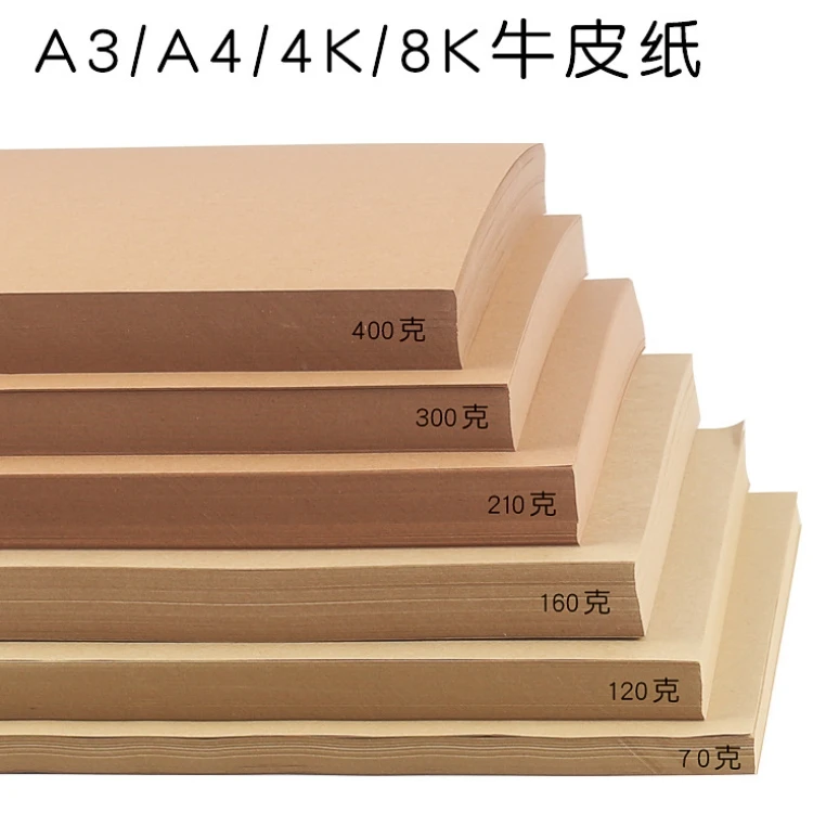 
China Wholesale Custom Recycled Craft Paper Kraft Vintage Brown Wrapping Paper Gift Wrapping 