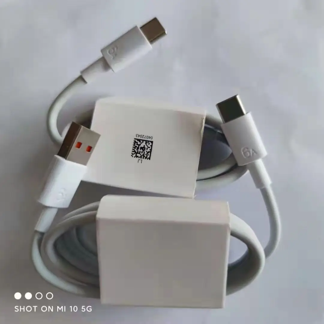High Quality 6A 100cm type-c usb c cable for android phone fast charging data cable wire for huawei logo customized
