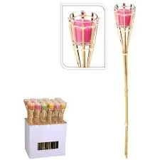 
Outdoor Citronella Candle Bamboo Torch/citronella candles bamboo sticks 