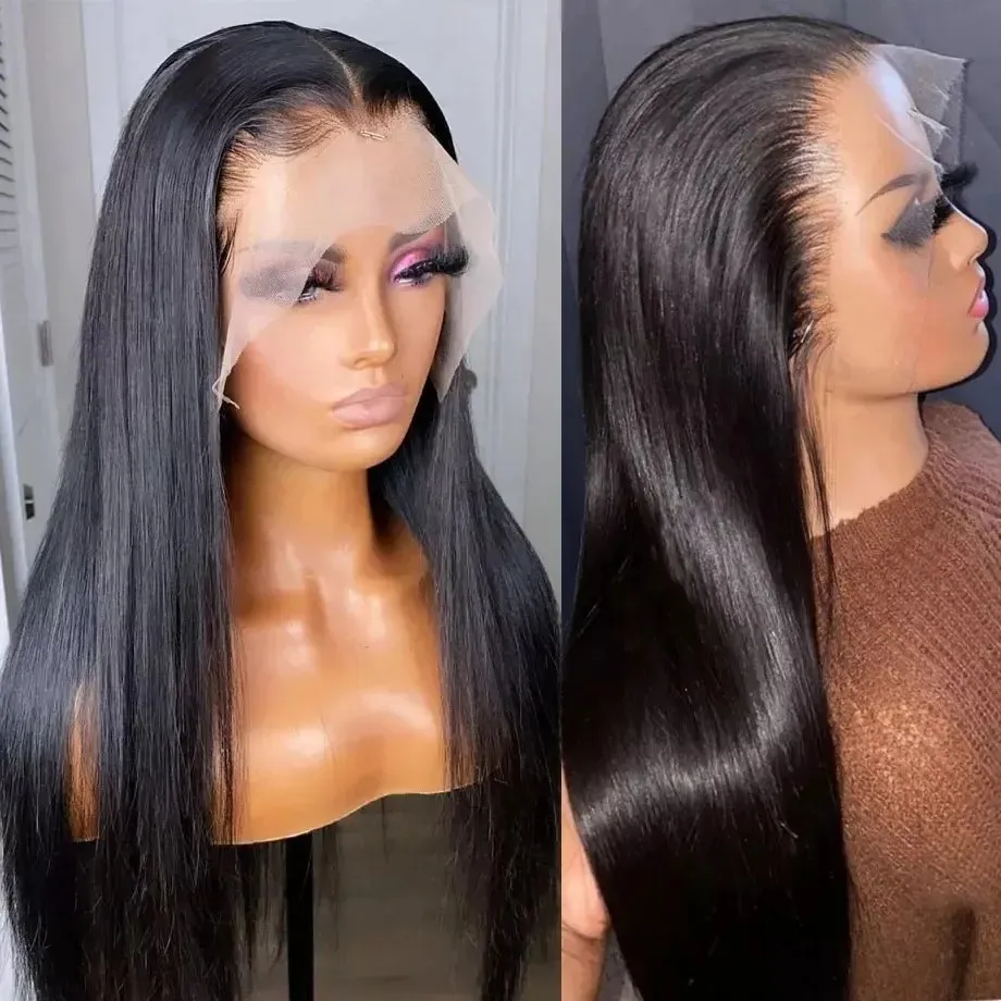 GDY Hair Brazilian Perruque 4x4 Lace Front Virgin Human Hair Wigs