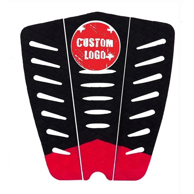 Custom Wholesale high quality factory low price Anti-slip colorful eva foam deck pad tail mat Adhesive windsurfing deck pads