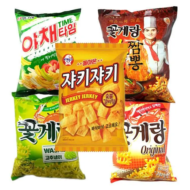 Korea Binggrae Sweets Bundle Set of 5 Snacks Snack Bundles sweet,cracker,cookie,confectionery