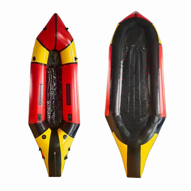 Hot sell factory out-let durability white water cheap packraft inflatable boat packraft