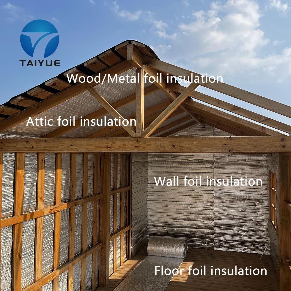 Hot Sale Thermal Insulation Foam Roll Aluminum Foil EPE Foam Insulation Sheet