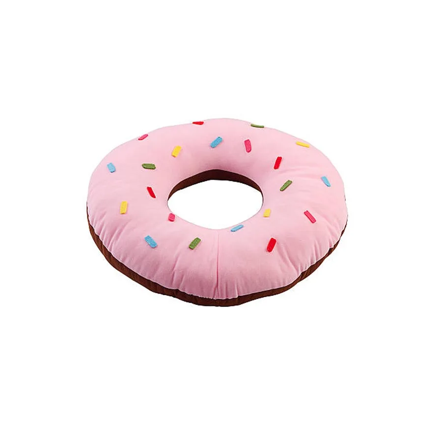 Wholesale Ear Donut Pillow Custom Size Beads Side Sleeping Donut Round Pillow For Ears Pain
