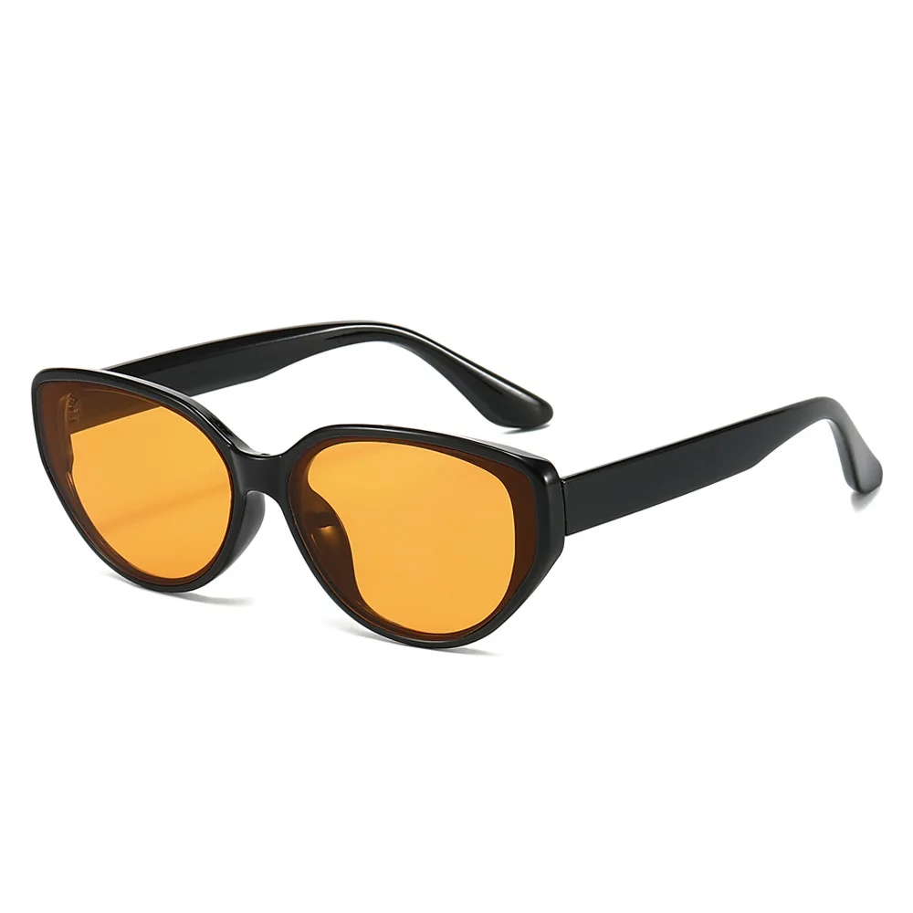 2024 Personalized Sweet Cool Cat Eye Small Frame Sunglasses Millennium Decorative Glasses Street Photo Sunglasses