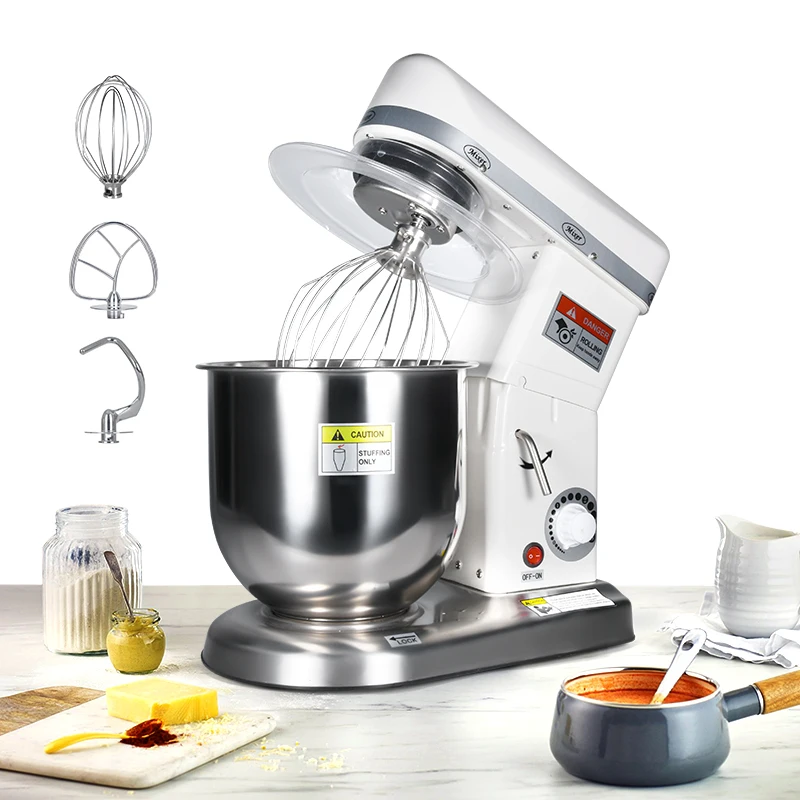 500W Electric cake Food Stand Mixer heated dough egg whisk mixer home machines Series On Sale accessories kitchen robot