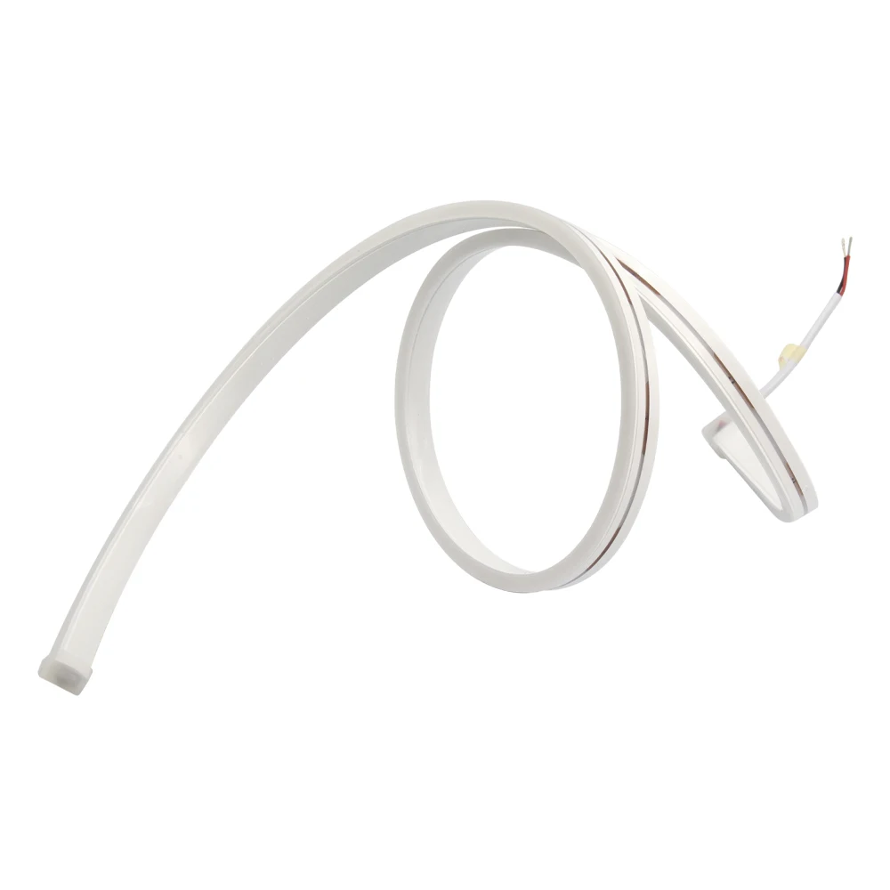 Водонепроницаемый светодиодный неоновый шнур с боковым изгибом, 6*12 мм, 9,6 Вт, 12 В, IP67, 006012 светодиодов, неоновый светильник