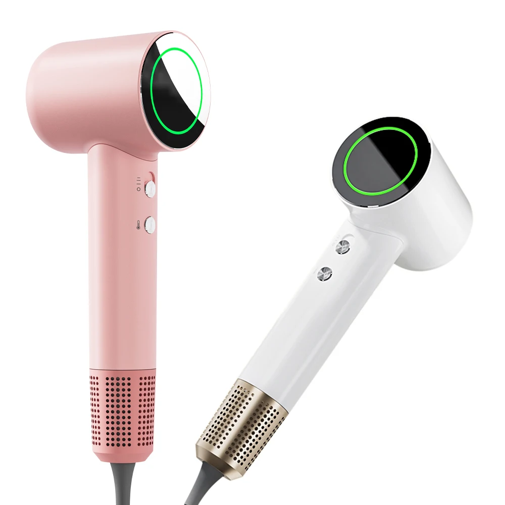 Vibrators Hair Dryer Best Quality Version Leafless Hairdryer Negative Ion High Speed Supersonics Blow Dryer Factory Wholesale