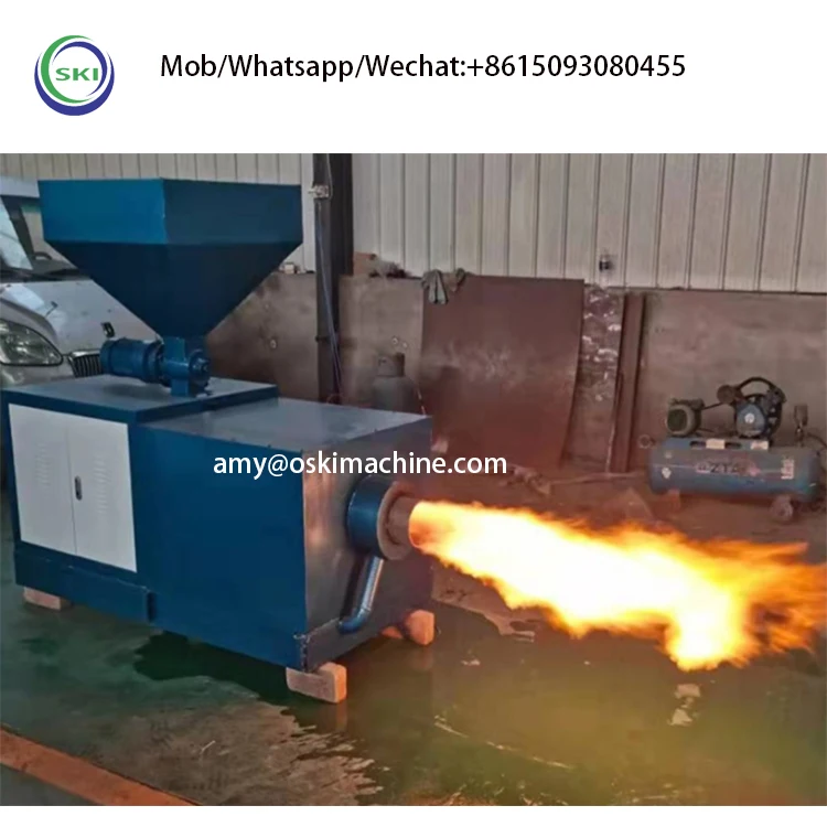Wood Sawdust Pellet Automatic Biomass Burning Furnace Tunnel Furnace Retrofit Biomass Burner