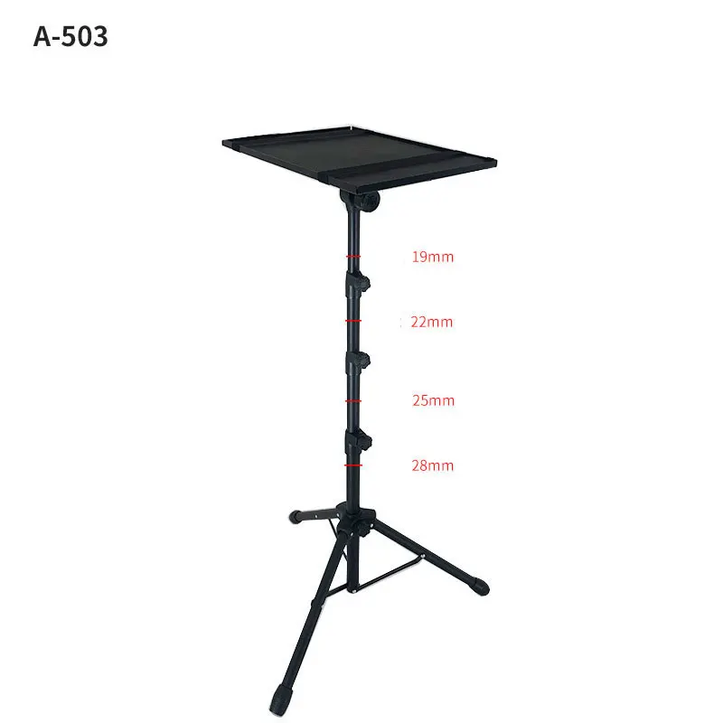 Factory Price Higher Speaker Projector Stand Mouse Pad Tray Removable Portable Aluminum Adjustable Laptop Stand