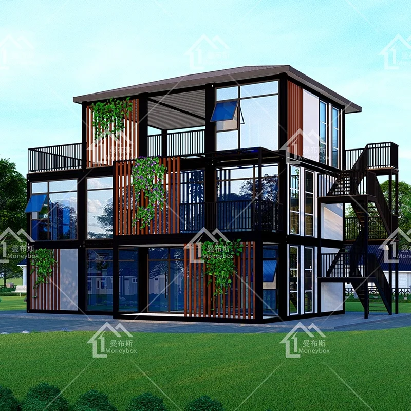 Prefabricated 20/40 ft modular container homes buildings, office container for sale