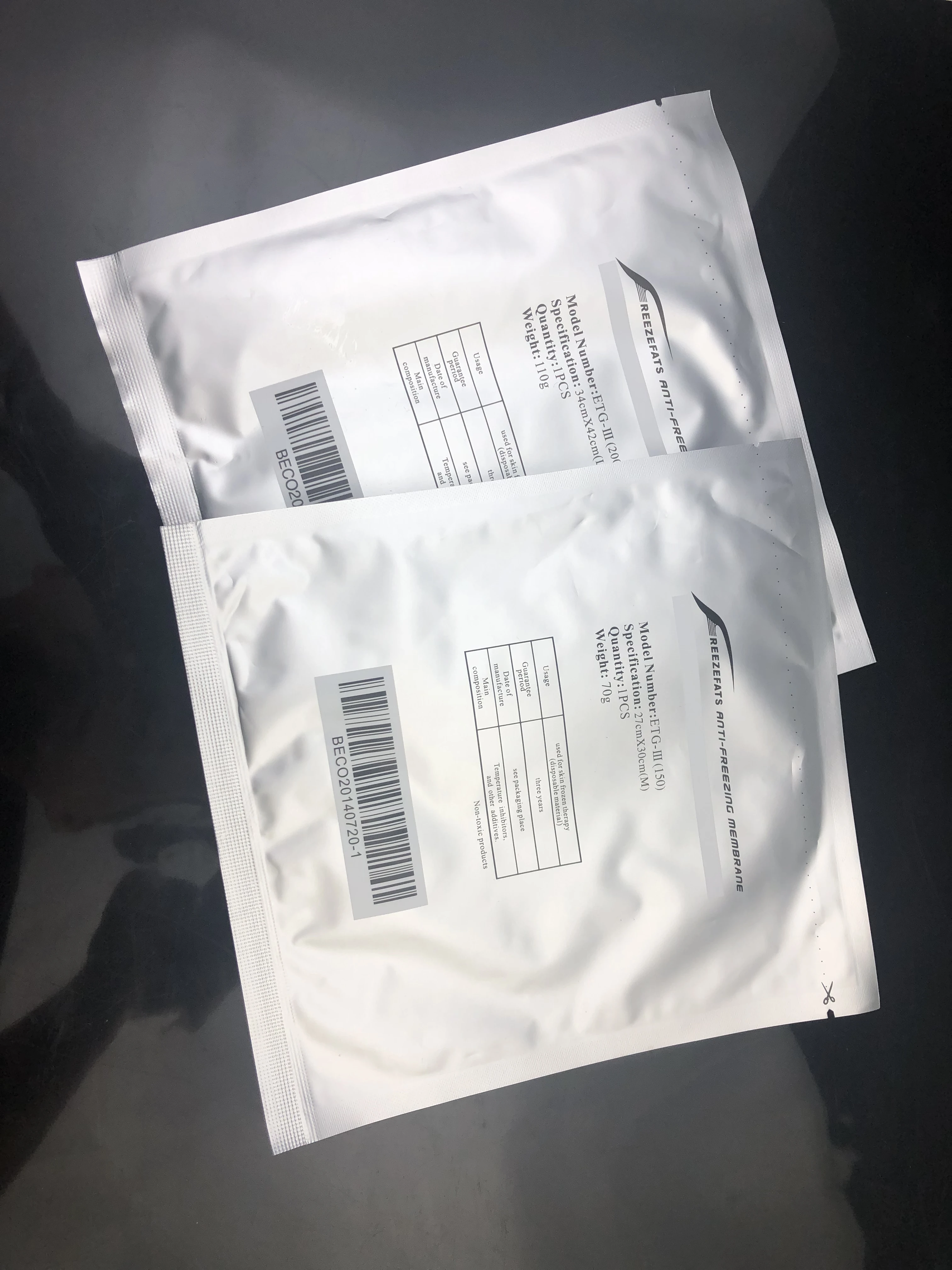 Professional Anti Freeze Membrane Cryolipolysis Pad  Fat Freeze  Anti Membrane Slimming Weight Loss 27*30cm