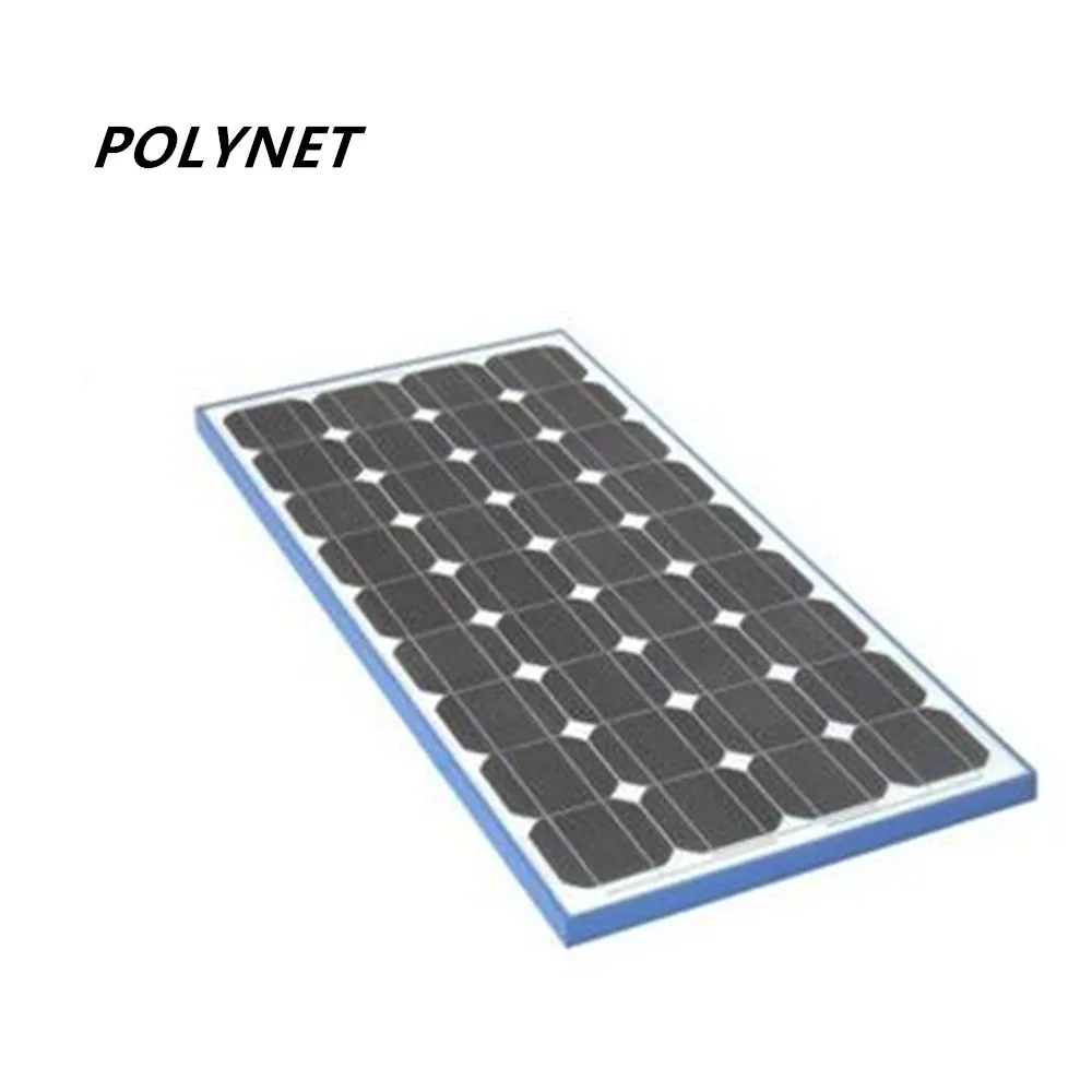 
Polynet 12v pv cell panels 60w 65w 70w 75w 80w 90w mono poly solar panel price 