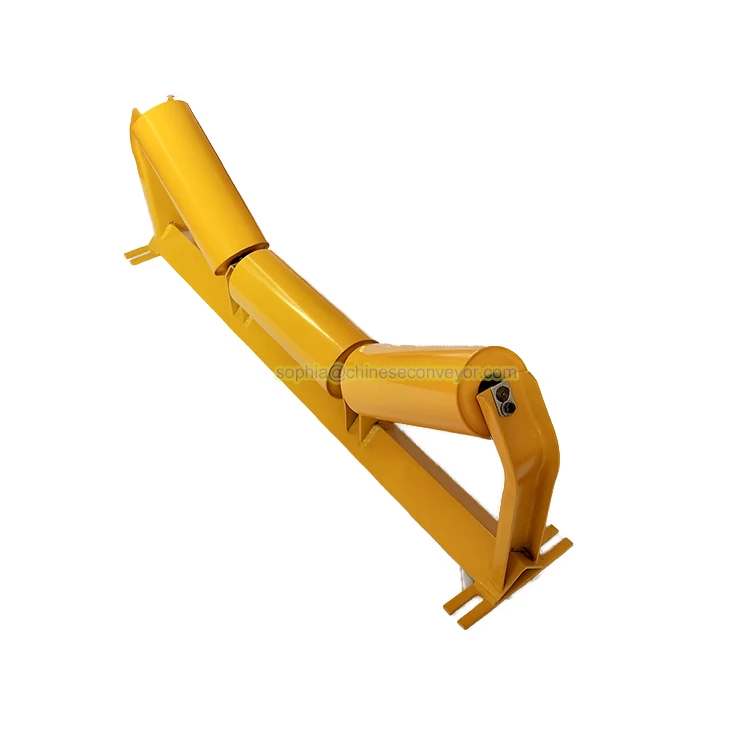 Customize Carrying Idler Mining Industrial Steel Roller Belt Conveyor Steel Rollers