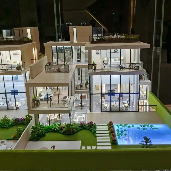 Custom Scale Model for exhibition Architectural Scale Model Miniature Model Interior Architectural Building