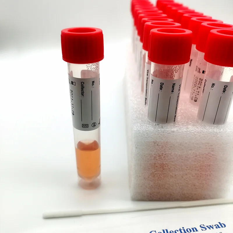 Специальная конструкция широко используемый одноразовый ватный тампон для выборочной пробы вирусов