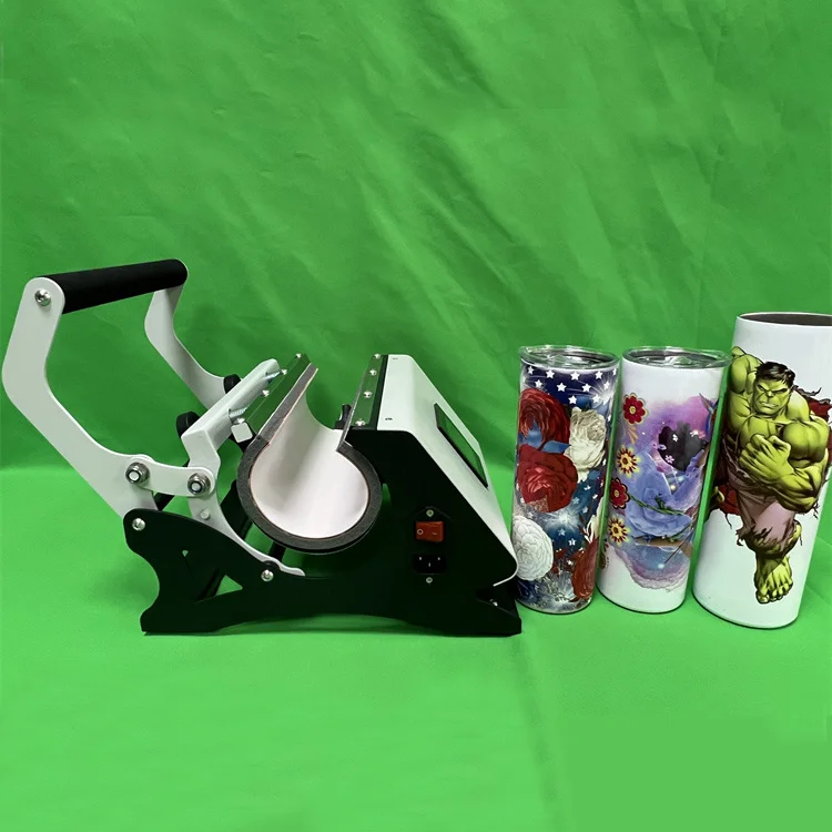 Sublimation mug beer glass digital printer printing mug cup heat press transfer logo machine portable for 12oz 15oz 20oz 30oz