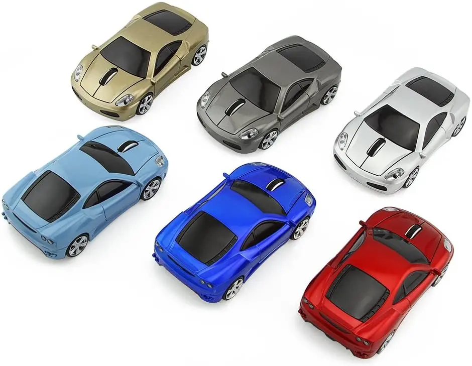 For Ferrari Shape Car Shape Mice Car Wireless Mouse