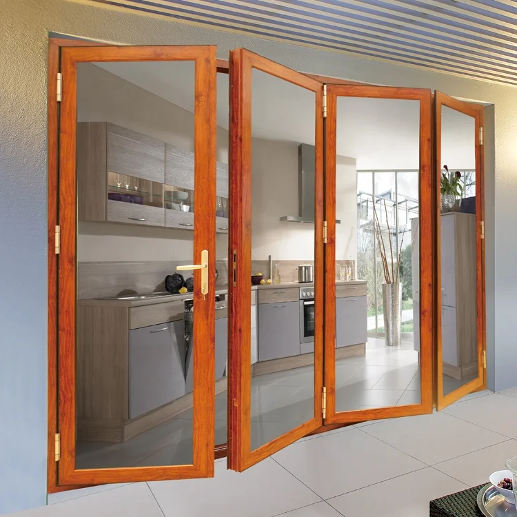 glass aluminum sliding folding door price hinge for restaurant bathroom exterior frameless glass outdoor folding door