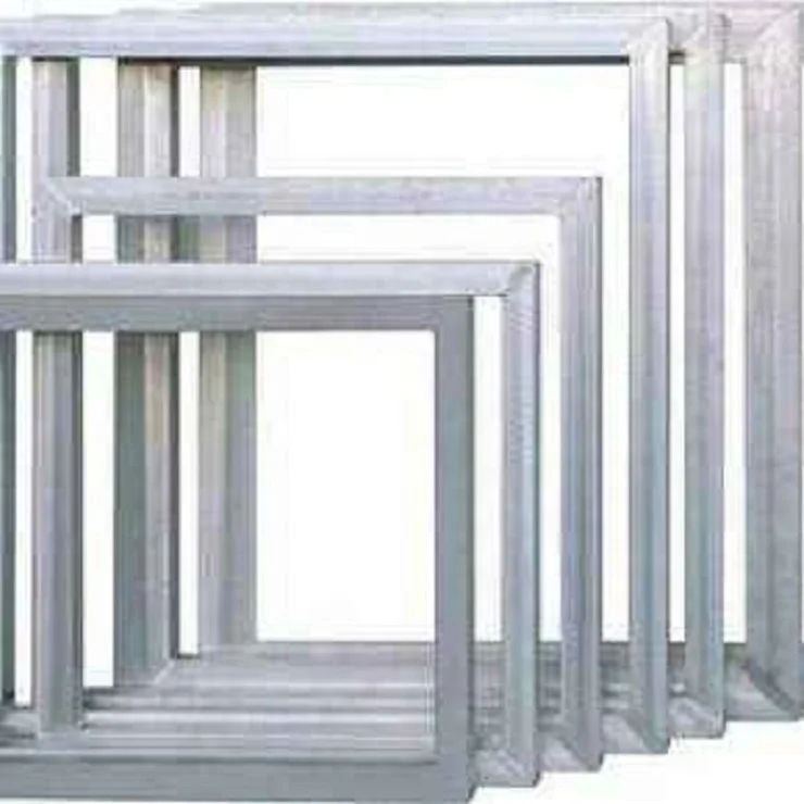 
Silk screen printing aluminum frame with PET or nylon mesh 