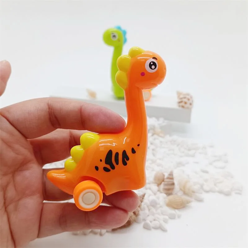 Wholesale Children Kids Mini Friction Toy Cute Mini Cartoon Dinosaur Inertia Car Toys
