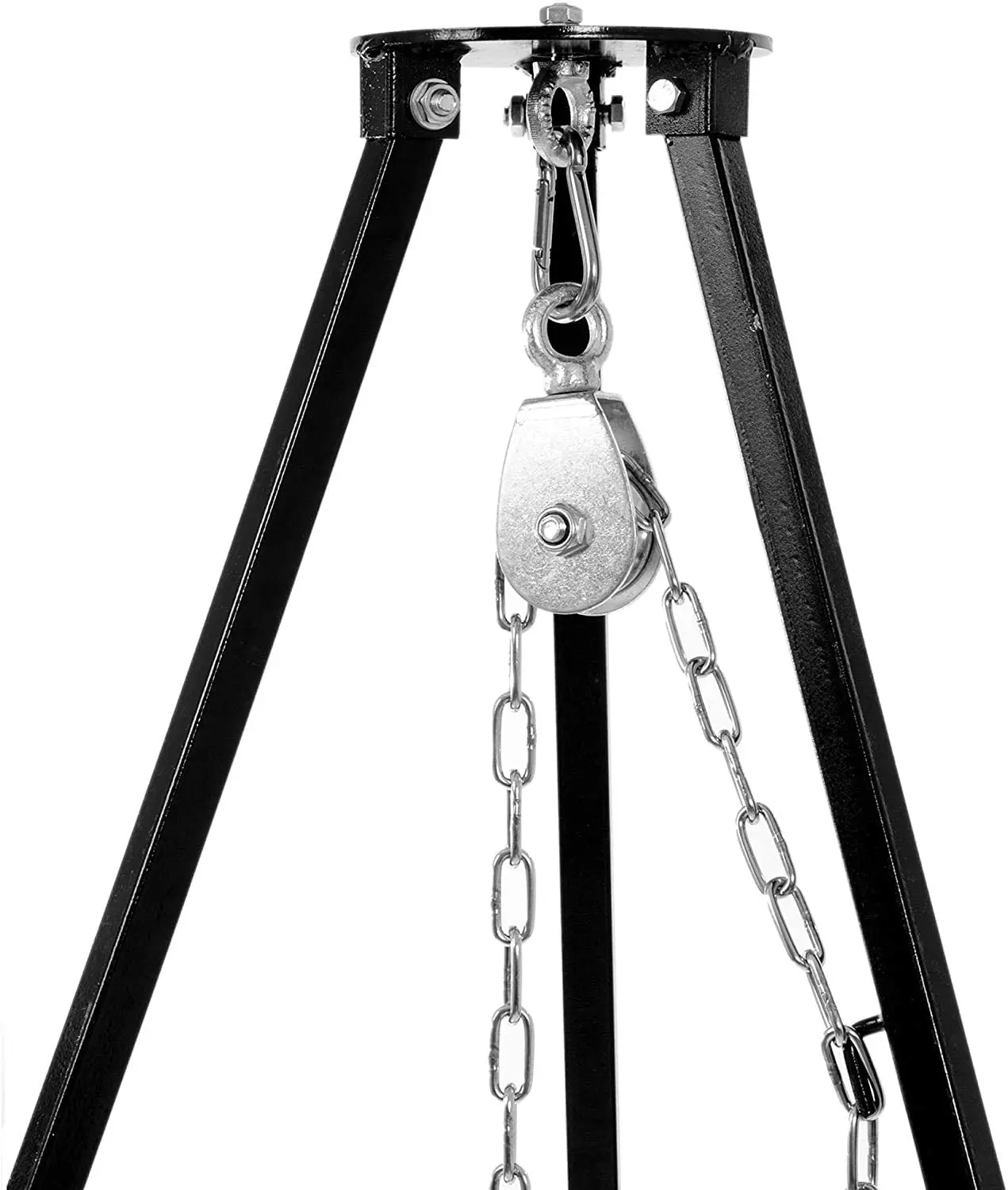 BBQ Dutch Oven Grill Tripod Portable hanging Barbecue Grill Dutch Oven Tripod Height Adjustable hanging barbecue Tripod