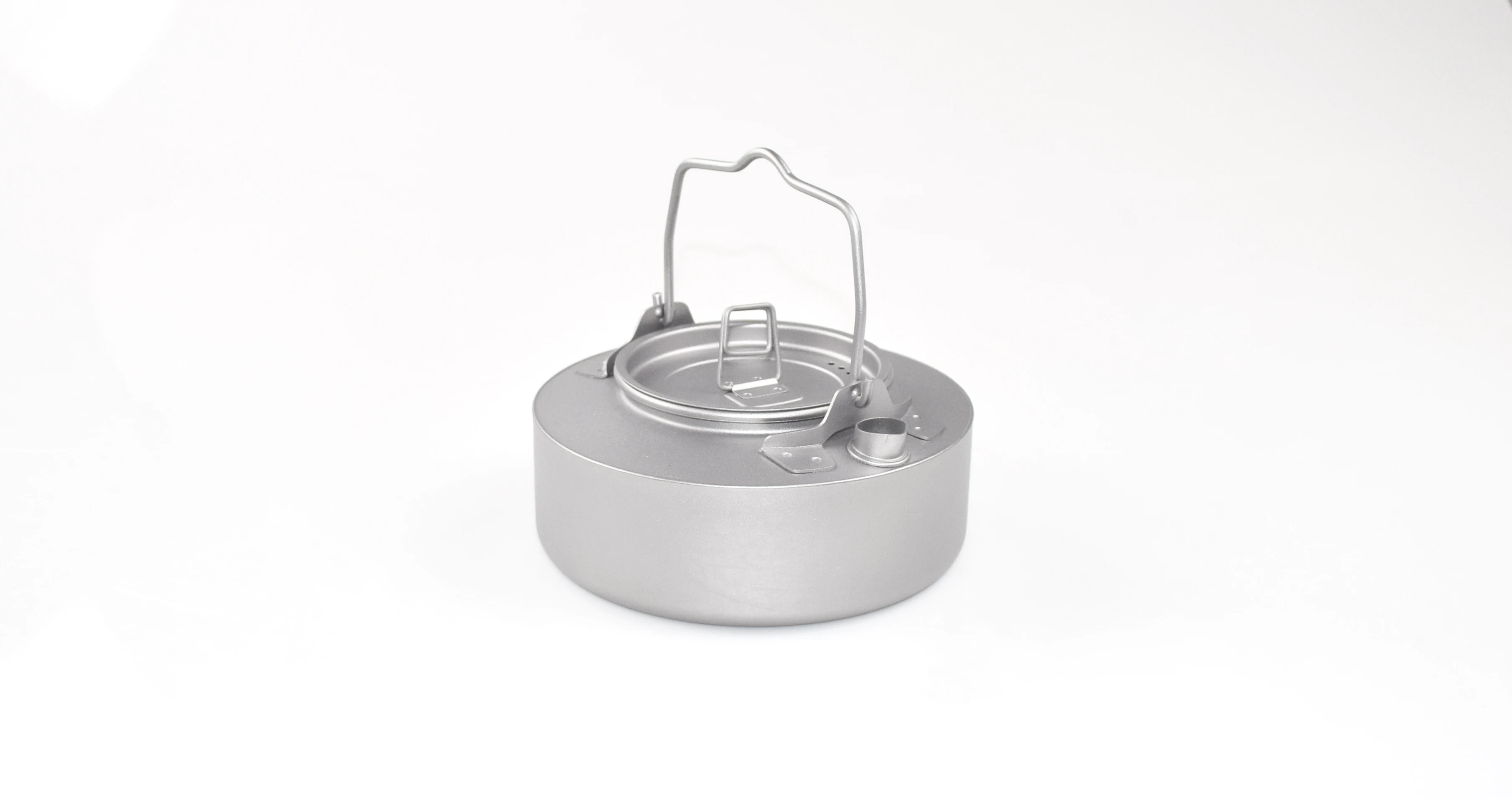 800ml Titanium ultralight camping kettle