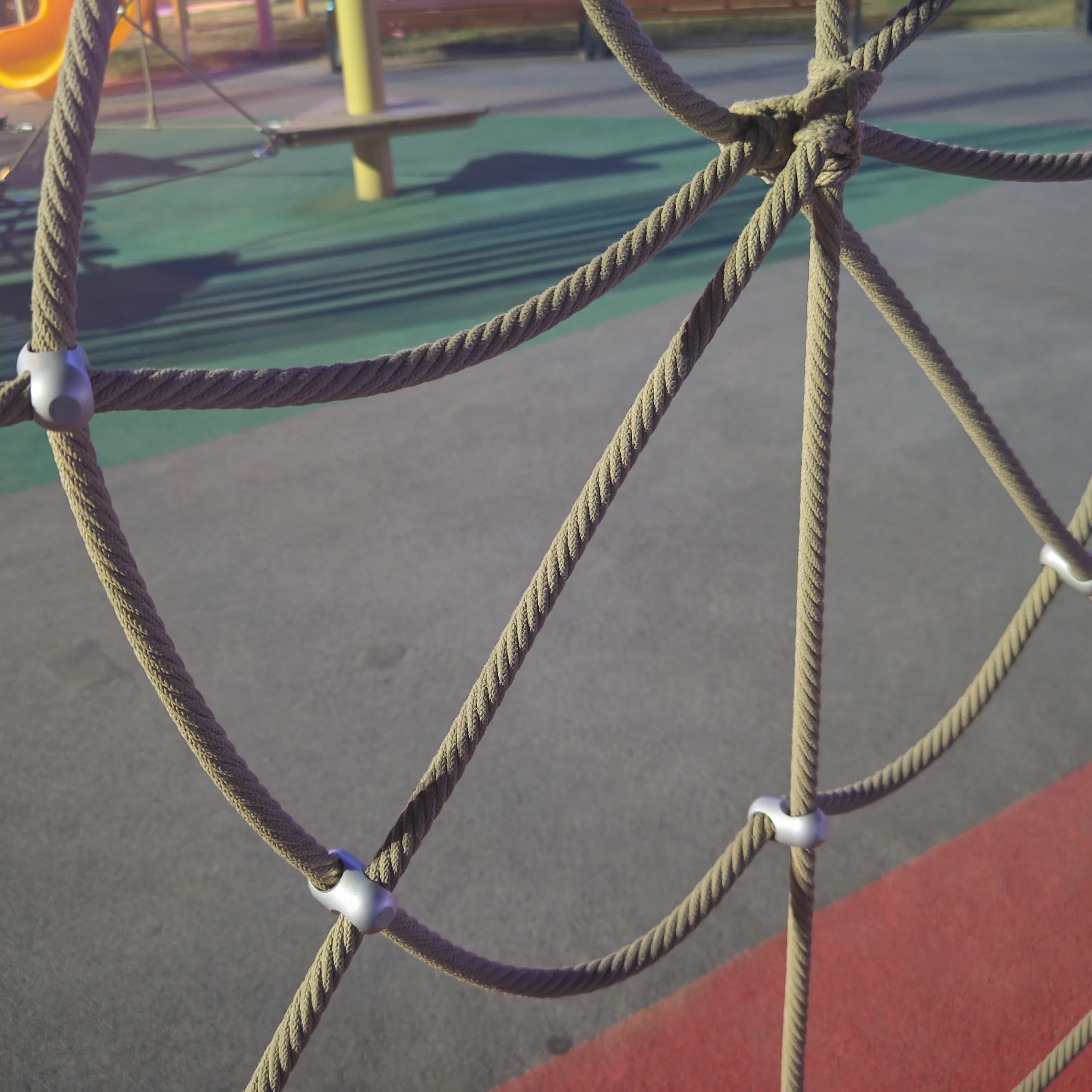 Jiayi Sell in Rolls 12mm 16mm Combination Compound Rope for Children Climbing Net