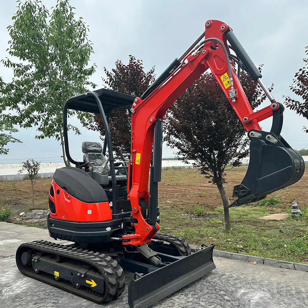 Xingtu 2.5 ton excavator  with control device new hydraulic excavator extendable arm excavator