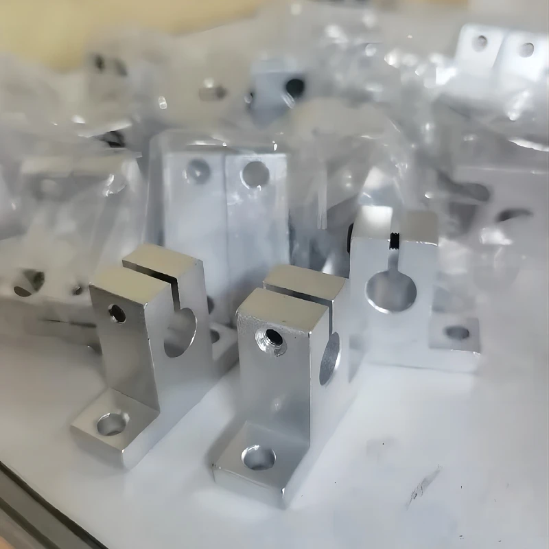 Aluminium Alloy 8-60MM SK8- SK60 Linear Guide Shaft Support Linear Shaft Support For Optical Axis