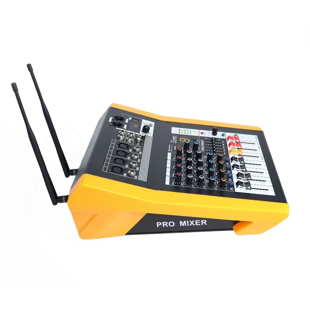 KO-CIN Лучшее Высокое качество, Прямая поставка от производителя интерфейсом аудио усилитель микшерный пульт 500 ватт 4 6 каналов беспроводной микрофон для музыкальный динамик