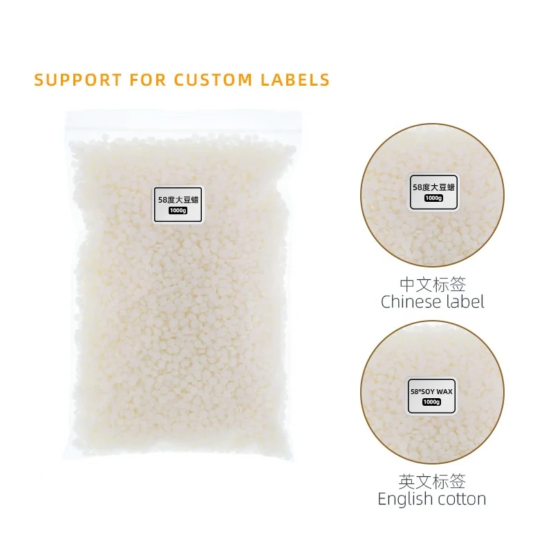 bulk wholesale Natural soy wax scented candle making soy wax for jar candles