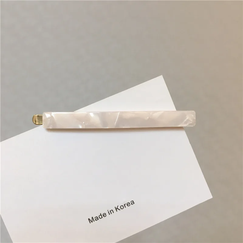 Заколка для волос модная заколка аксессуары женские акриловые заколки полоска из уксусной кислоты Шпилька