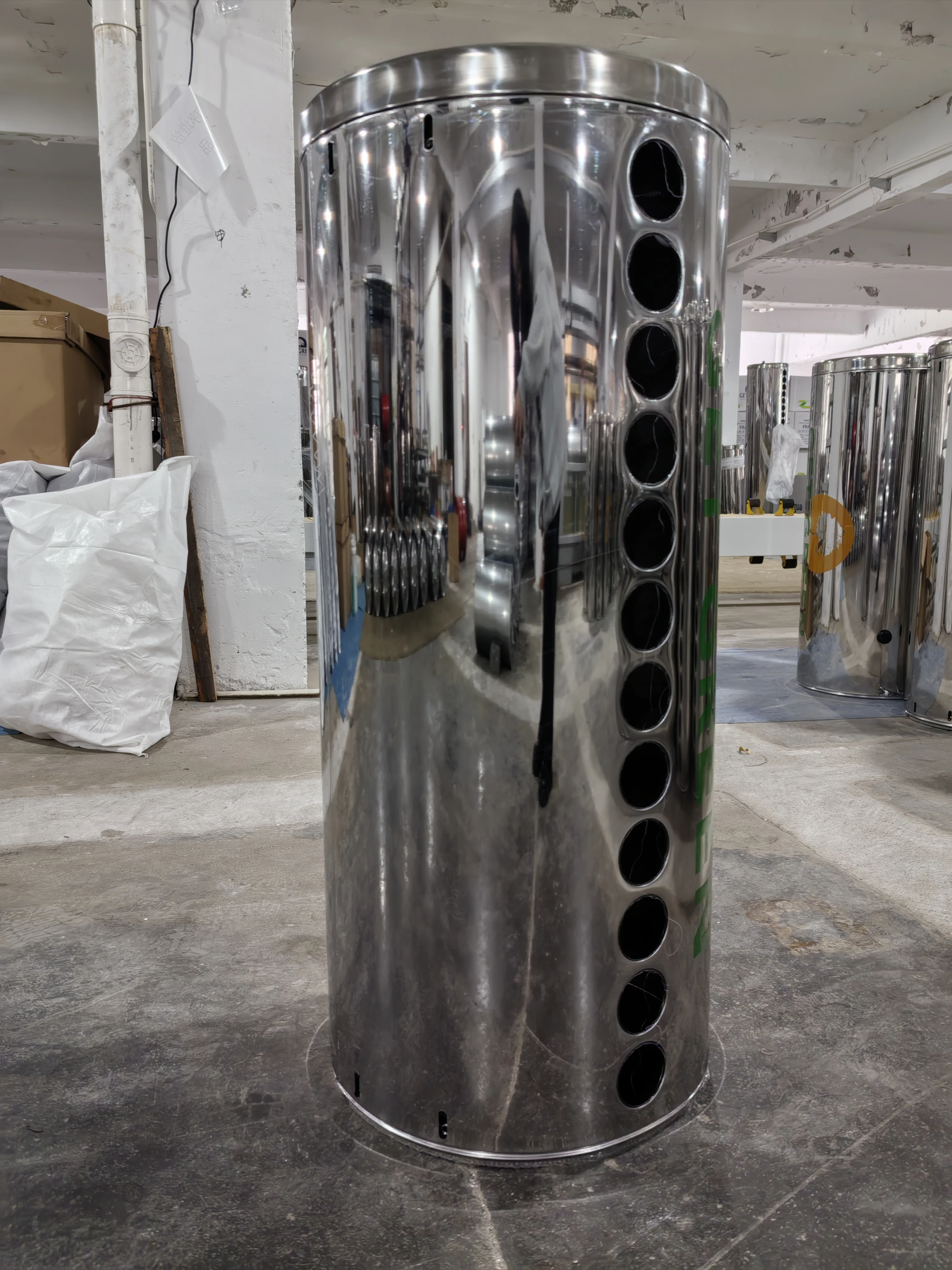 80/100 Litres Capacity Rooftop Solar Powered Hot Water Heater No Pressure Solar Water Heater