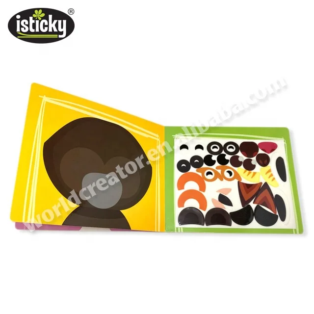 
Animal Face matching Toy Book For kids 